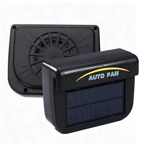 High Efficiency Auto Fan Solar Power Car Window Fan Cool Solar Exhaust