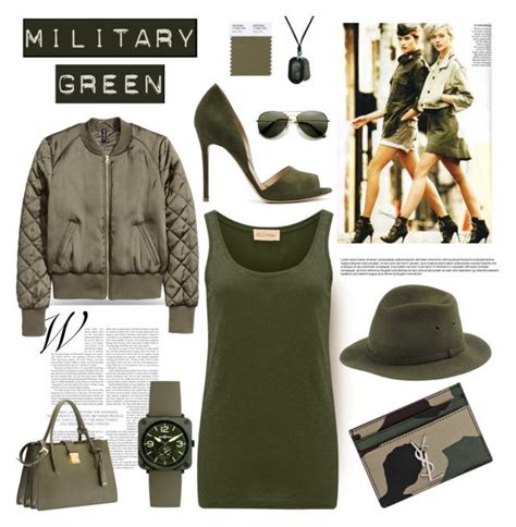 attention go army green by piedraandjesus liked on polyvore featuring american vintage bell