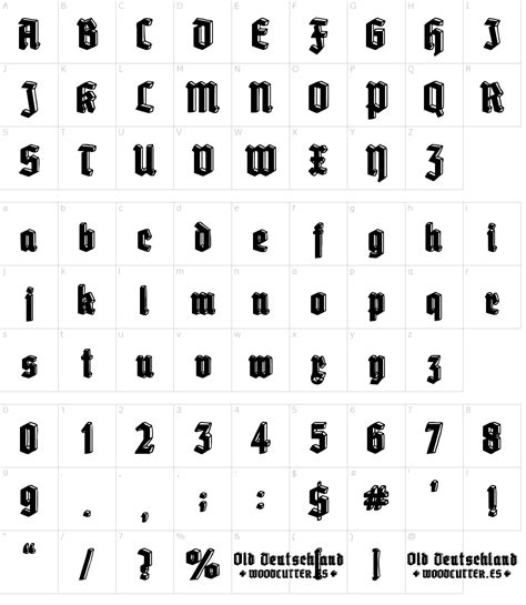 Old Deutschland Font Download