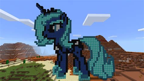 Filly Luna Minecraft By Kivil5 On Deviantart