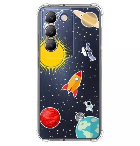 Coque Silicone Anti Chocs Pour Vivo V Se G Design Espace Dessins Eur