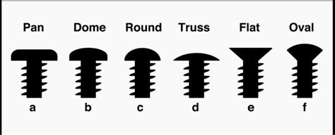 Types Of Screws