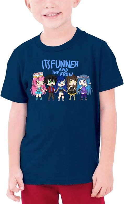 Its Funneh And The Krew Merch Graphic T Shirt For Boys Teens Girls