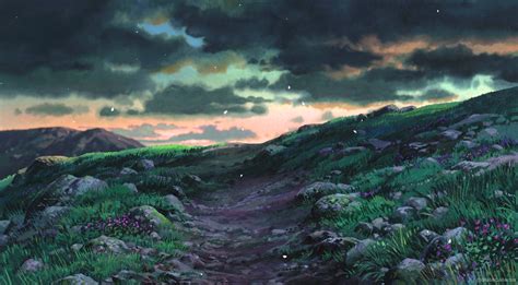Studio Ghibli The Landscapes And Skylines Of Howls Moving