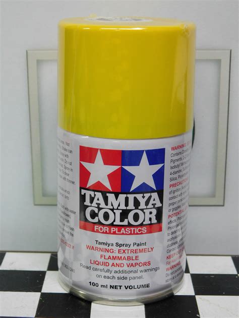 Tamiya Ts 16 Yellow Plastic Model Spray Paint Tamiya 85016