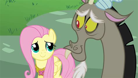 Discord And Fluttershy My Little Pony Friendship Is Magic Photo