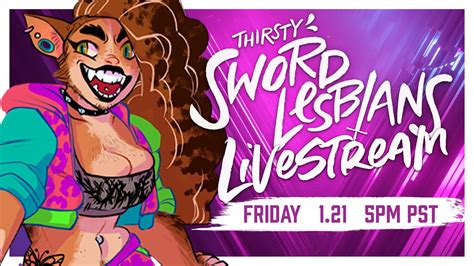 Thirsty Sword Lesbians Actual Play Livestream Roll20 Youtube