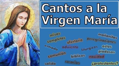 Cantos A La Virgen María Entrada Ofrendas Y Salida │ Letra Y Acordes