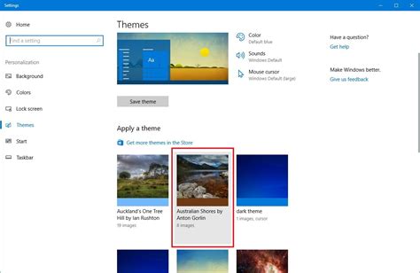How To Use Themes On The Windows 10 Creators Update Windows Central