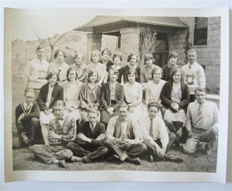 Items Similar To Great Vintage High School Class Photo From Sofford