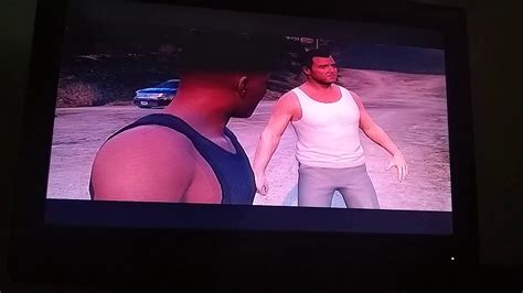Michael Coming Clean To Franklin Gta V Ps3 Gameplay Youtube