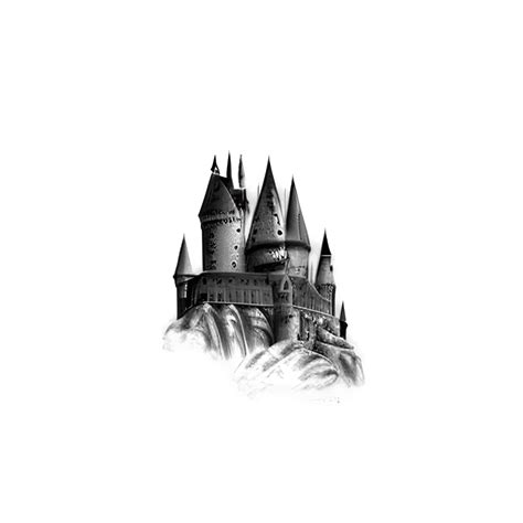 Hogwarts Castle Illustration