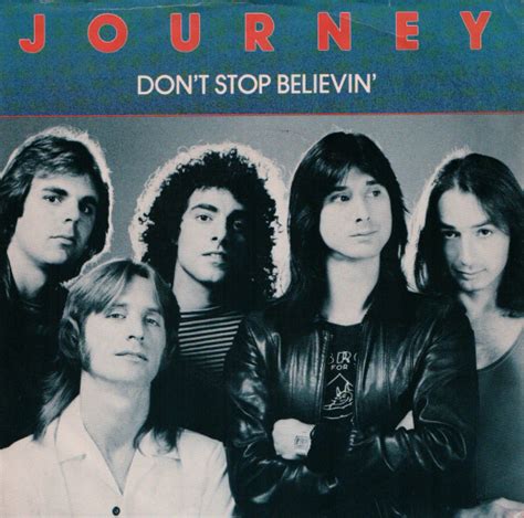 (e) she took the (b) midnight train going (g#m) anywhere (a). Journey - Don't Stop Believin' | リリース | Discogs