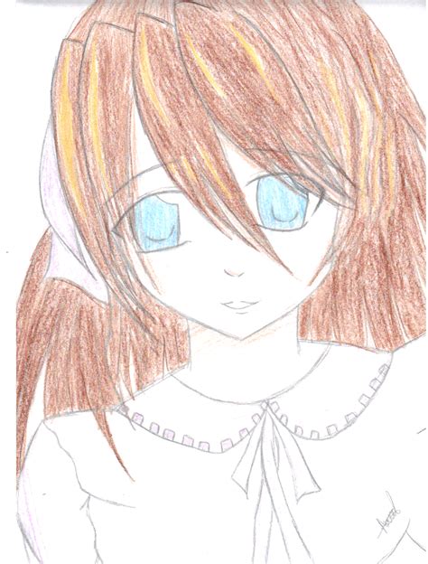 Anime Girl Anime Drawing Fan Art 22357059 Fanpop