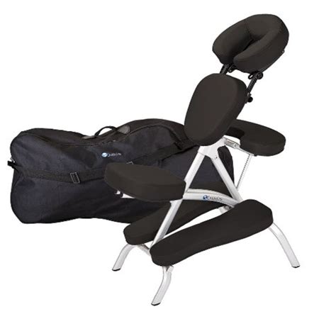 Earthlite Vortex Portable Massage Chair Package Black 081511005