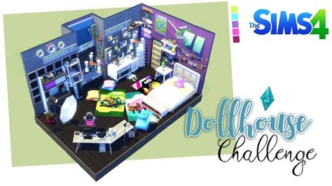 Dollhouse Challenge ~los Sims 4 Decoración 🎨 Youtube