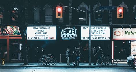 The Velvet Underground Toronto Ca Live Music Venue Event Listings