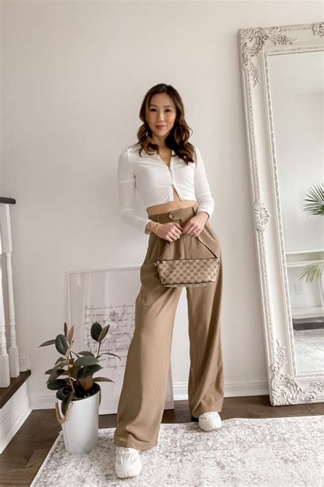 How To Wear Wide Leg Pants Casual And Workwear Yesmissy