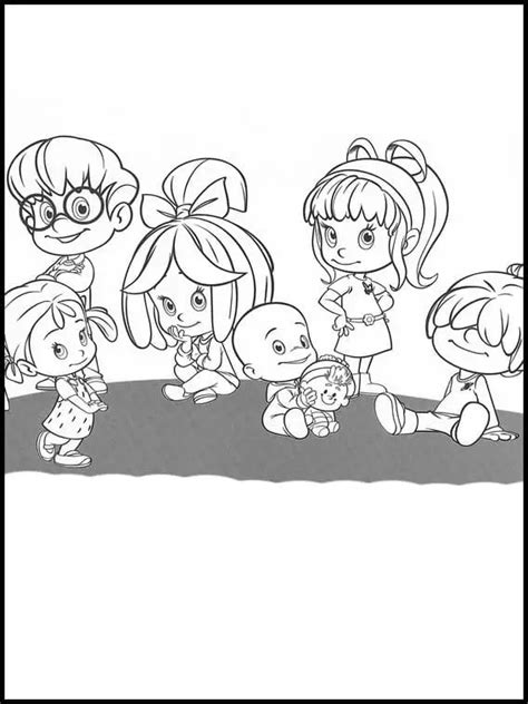 Cleo And Cuquin Characters Coloring Pages Coloring Cool