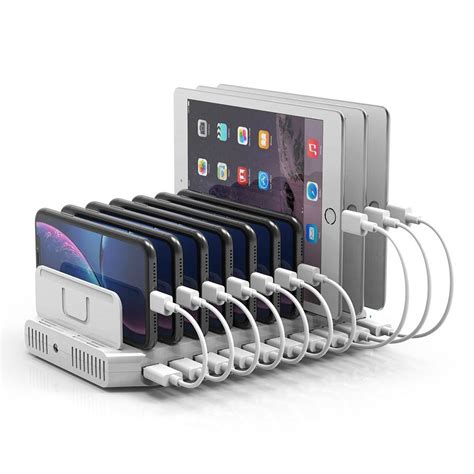 Universal serial bus (usb) is an industry standard that establishes specifications for cables and connectors and protocols for connection, communication and power supply (interfacing). 10 Port USB Charging Station QC 3.0 60W — UNITEK