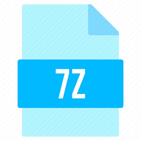 7z Document Extension File Format Icon