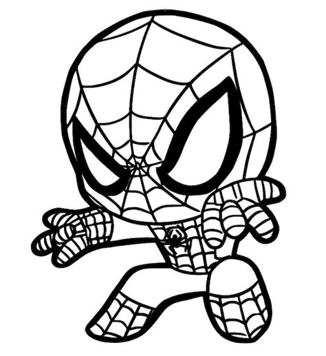 Baby Spiderman SVG File - Etsy
