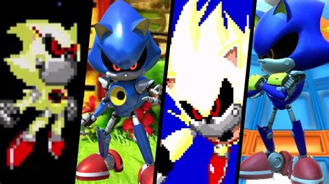 Evolution Of Metal Sonic Mods 1991 2021 Youtube