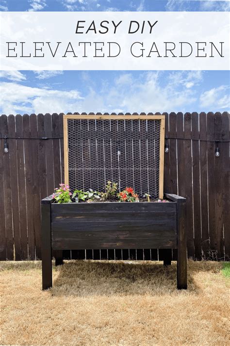 How To Build A Diy Elevated Garden Bed That Is Quick Simple And