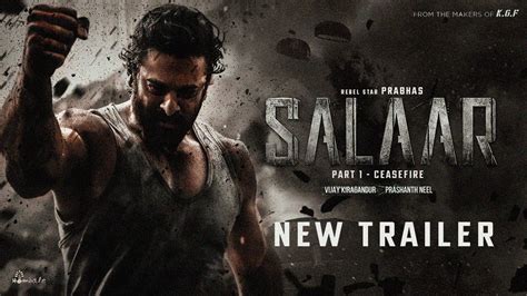 Salaar Teaser Trailer 2023 Prabhas Prithviraj Shruti Prashanth Neel Salaar Teaser