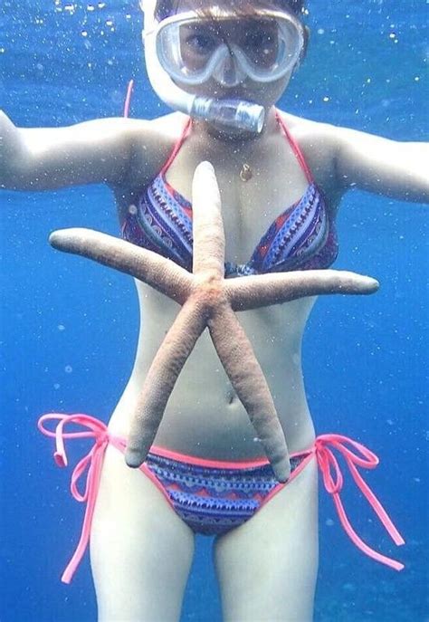 asian bikini diver
