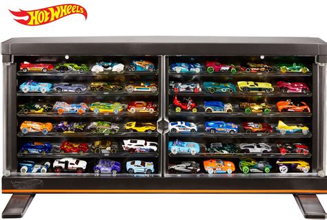 Hot Wheels Storage Authentic Display Cabinet Case Vehicle Car Collection Genuine Ebay
