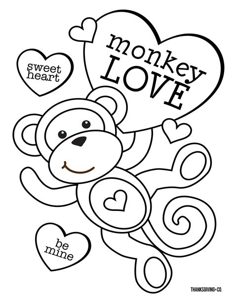 13 Valentines Day Coloring Pages For Guys