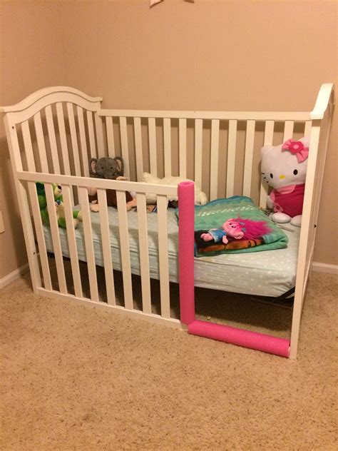 Repurpose Old Toddler Bed