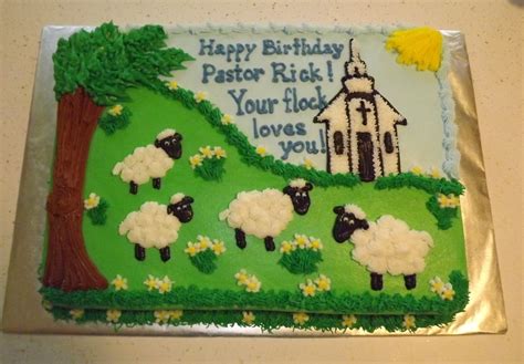 See more of ideas y productos para cakes on facebook. Pastor's Birthday Cake - CakeCentral.com