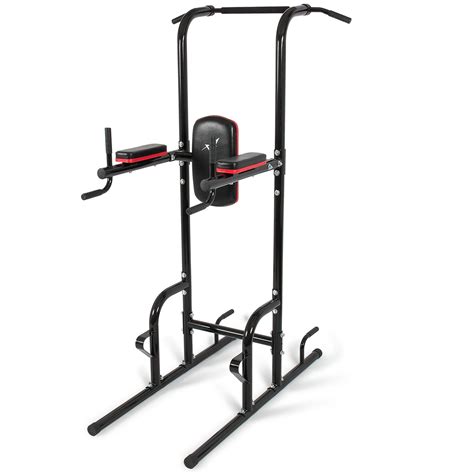 Dip Station Power Tower Pull Push Chin Up Bar Home Gym