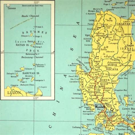 1940 Vintage Philippines Map Of The Philippine Island