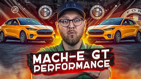 Mustang Mach E Gt Performance Review 2021 Youtube
