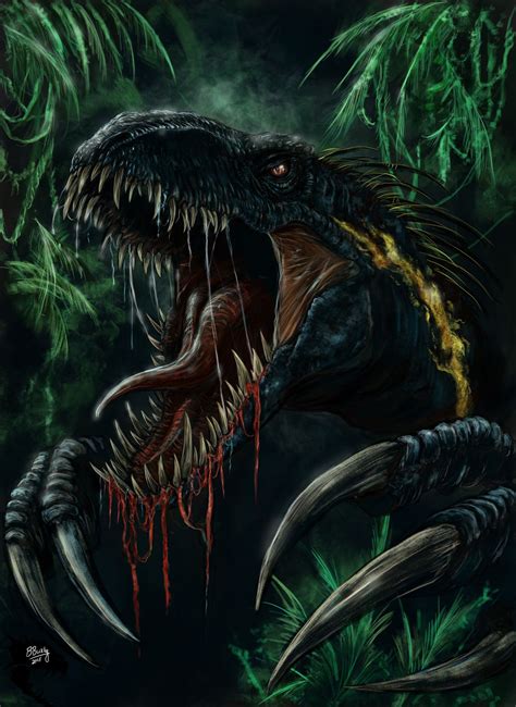 Max indoraptor gen 2 vs indoraptor gen 1 jurassic world: buckleyillustrations: " My shot at the Indoraptor..making ...