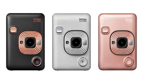 Fujifilms New Instax Mini Liplay Instant Camera With Sound Recording