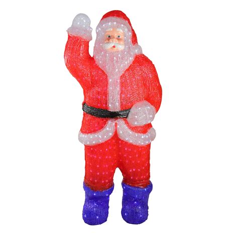 Northlight 375 Red And Blue Lighted Commercial Grade Santa Claus