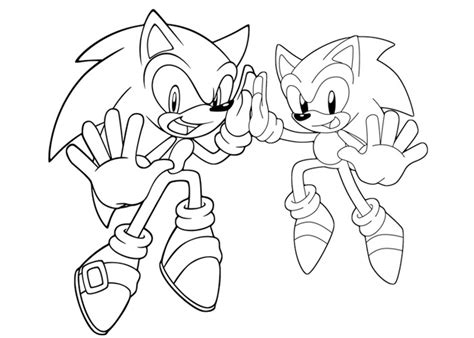 Sonic Coloring Pages For Kids Coloring Pages
