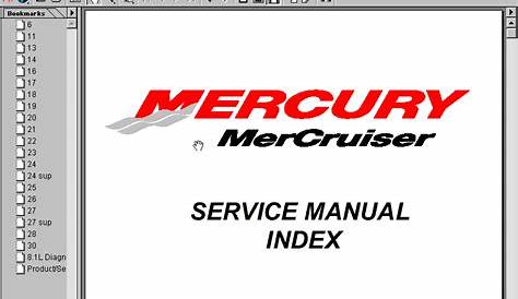 Mercury Marine Service Manual