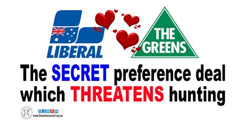 Liberals Green Secret Preference Deal Threatens Shooters Combined