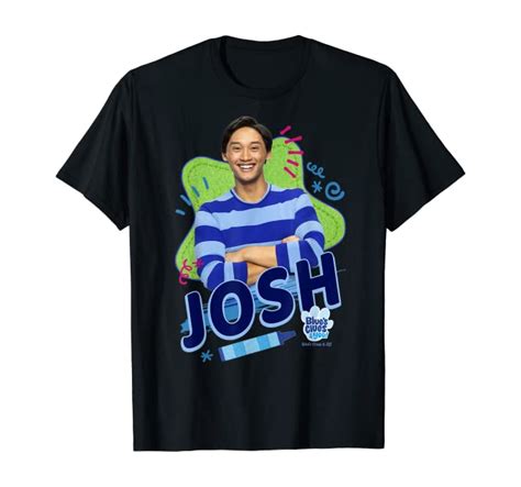 Blues Clues And You Josh Portrait T Shirt Clothing