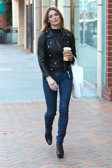 Ashley Greene In Jeans And Leather Jacket 06 Gotceleb
