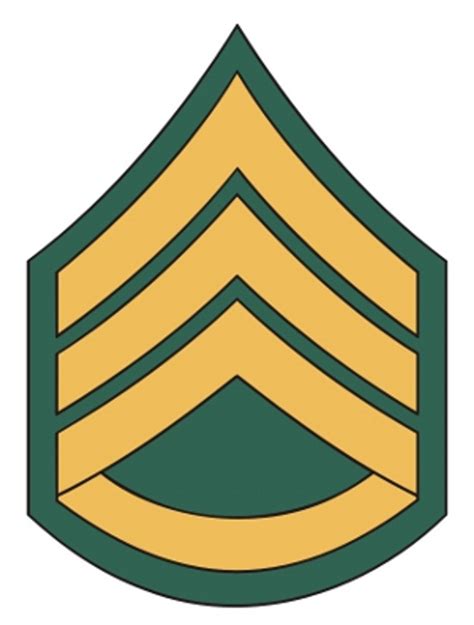 Army Staff Sergeant Rank Decal