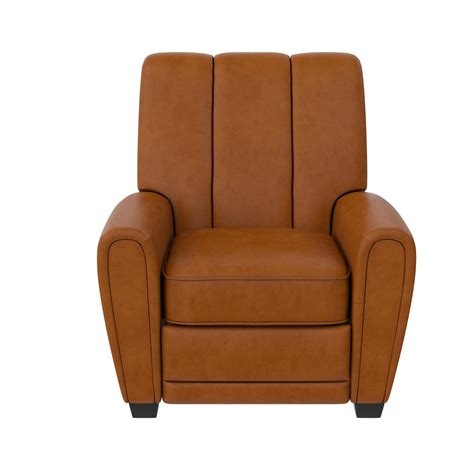 Better Homes And Gardens Vertical Channel Pushback Recliner Chair Camel
