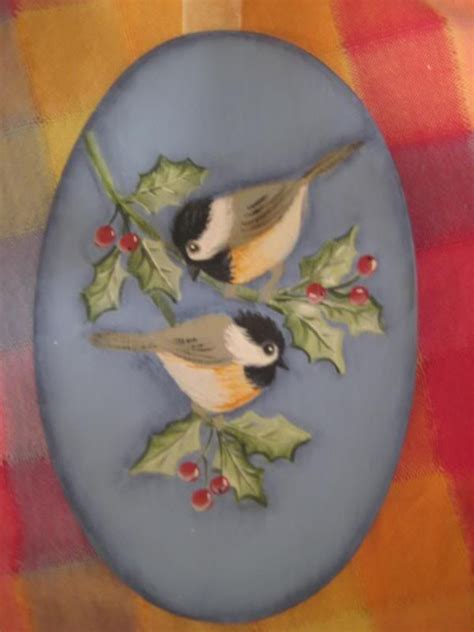 What is a printable stencil. tole painting | chickadees - Decorative & Tole Painting ...
