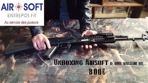 Unboxing Airsoft Airsoft Entrepot Fr 1 Youtube