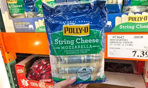 Polly O String Cheese 48 Pack Only 679 At Costco The Krazy Coupon